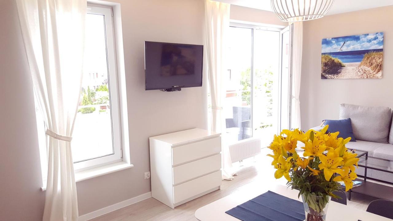 Komfortowy Apartament Lazur Z Garazem Kołobrzeg Exteriör bild